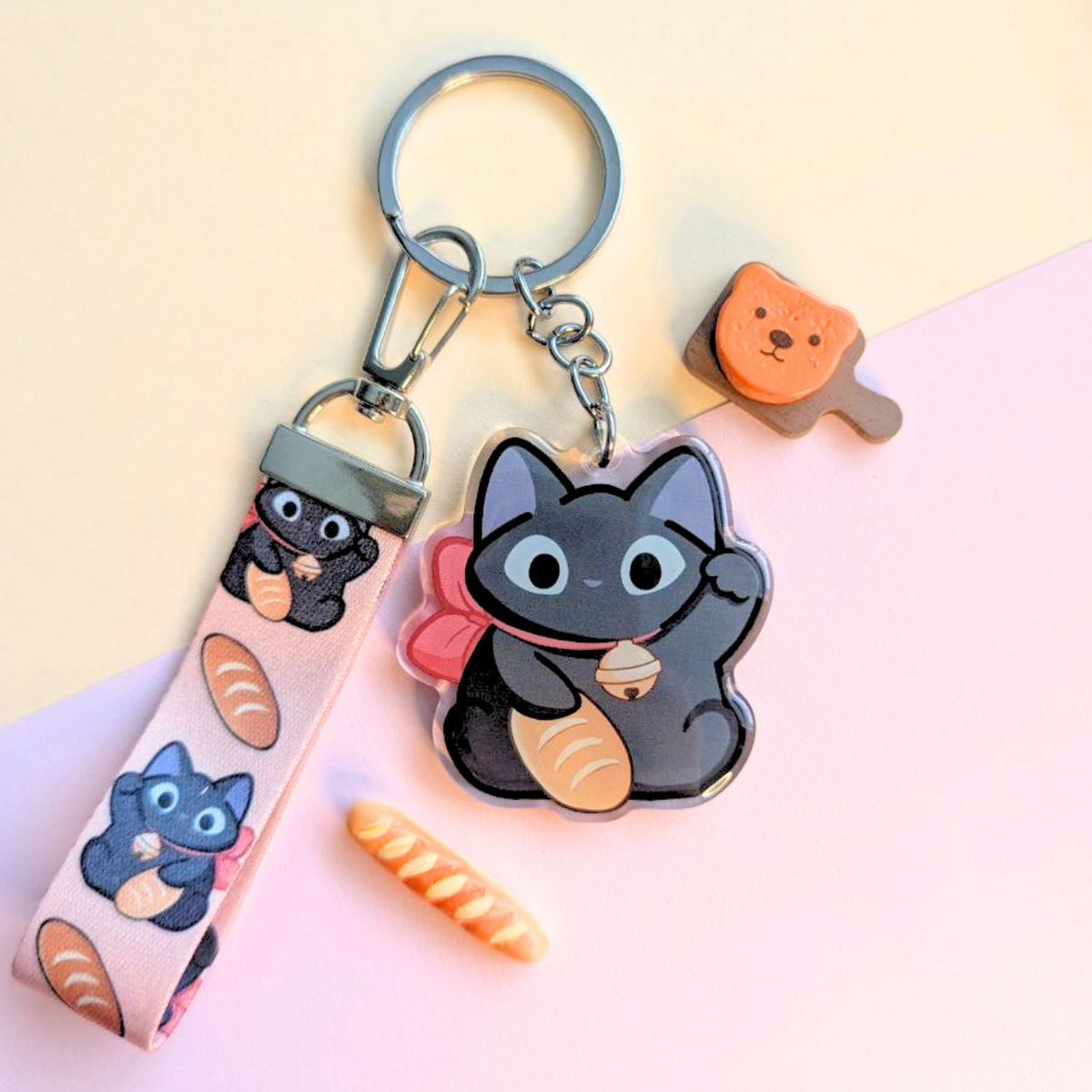 Maneki Jiji - Keychain