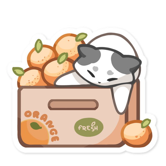Oranges -  Waterproof Sticker