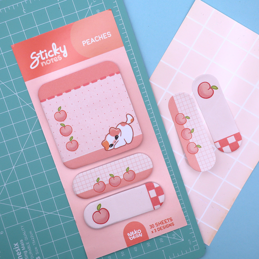 Peaches - Sticky Notes