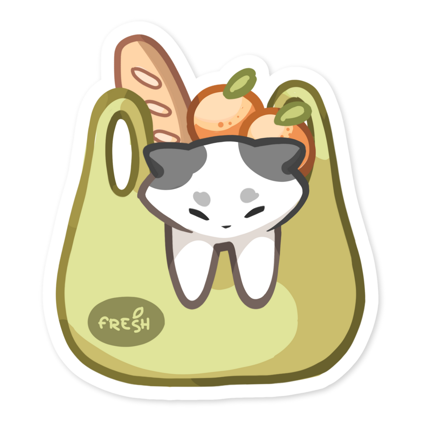 Groceries - Waterproof Sticker