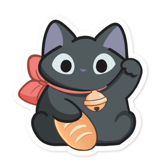 Maneki Jiji -  Waterproof Sticker