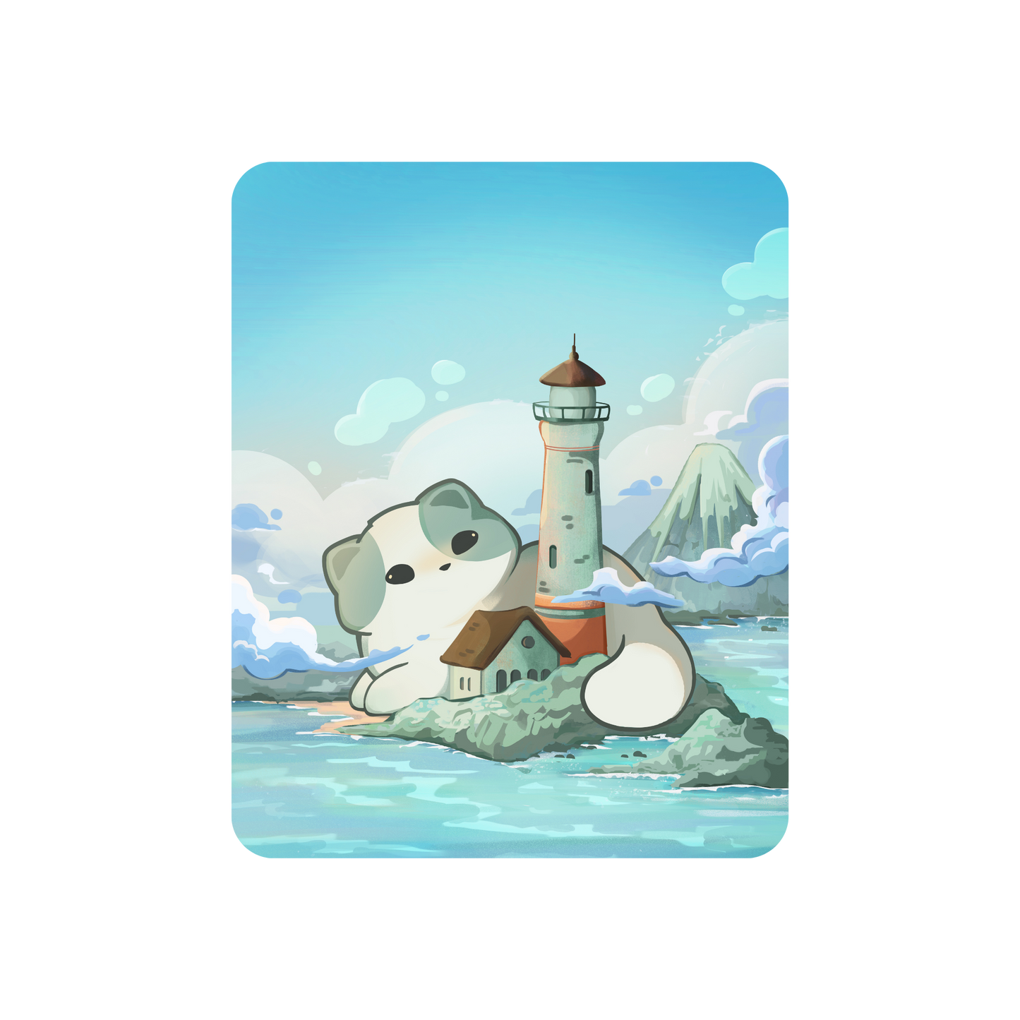 Lighthouse Keeper - Mini Print
