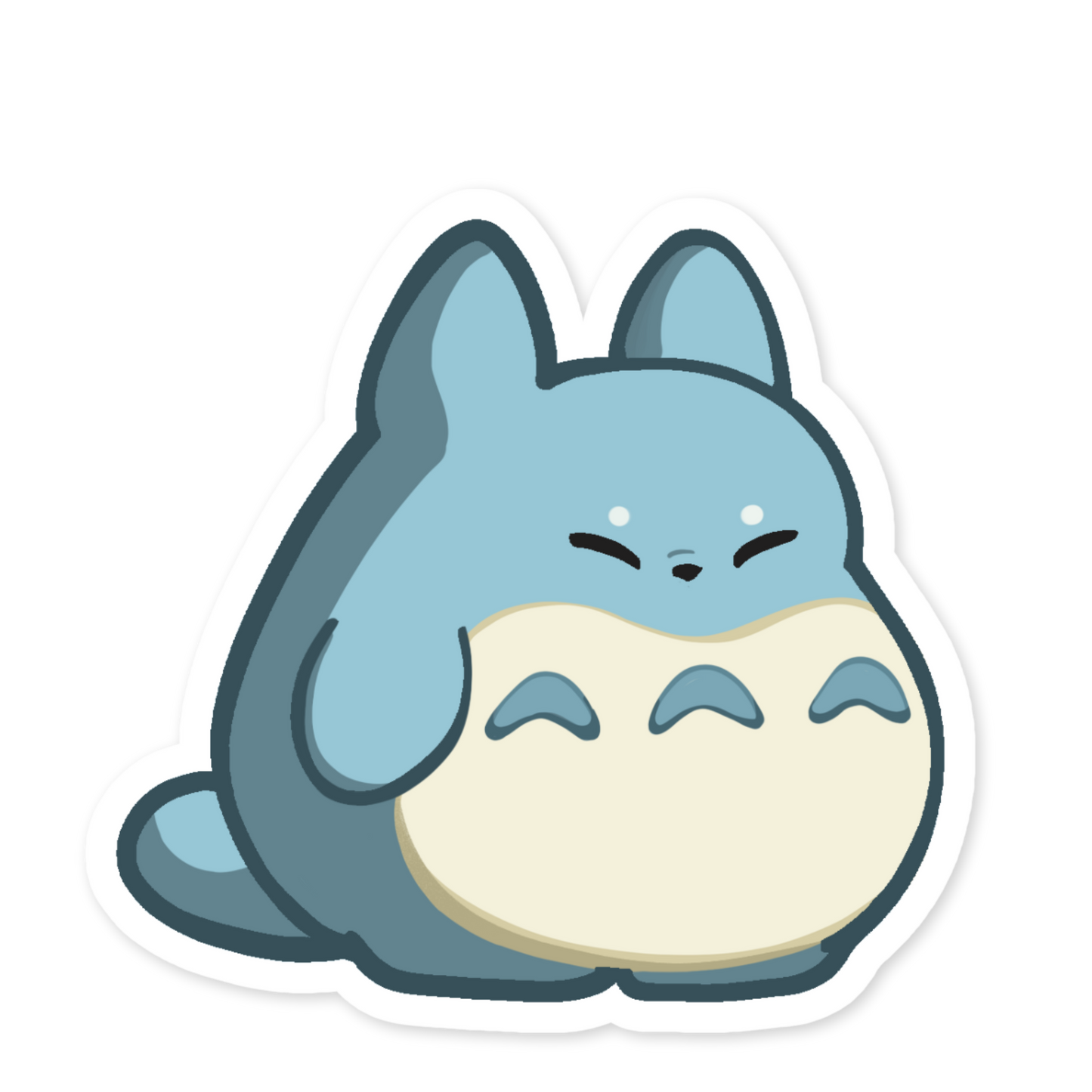 Mini Totoro - Waterproof Sticker