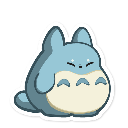 Mini Totoro -  Waterproof Sticker