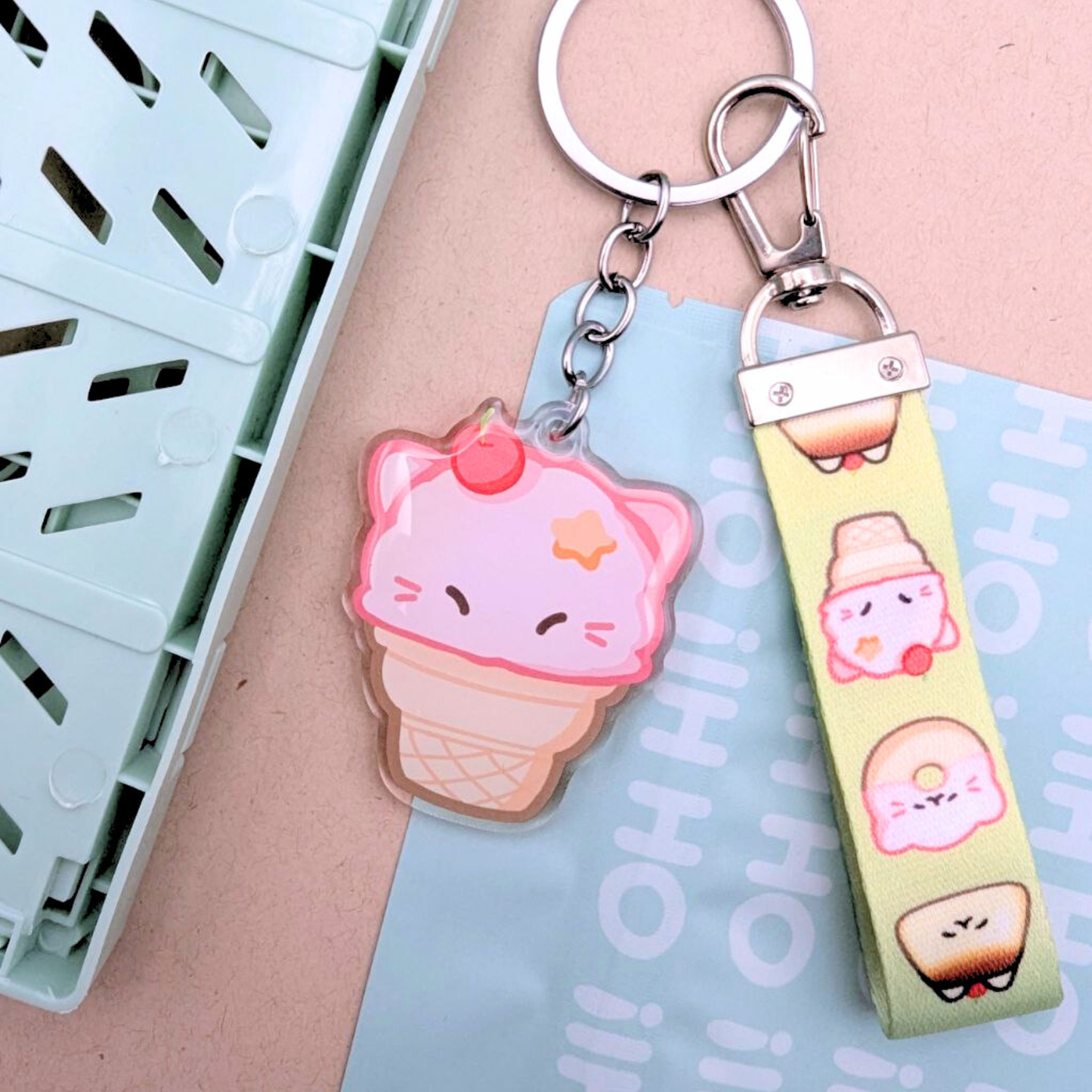 Ice Cream - Keychain