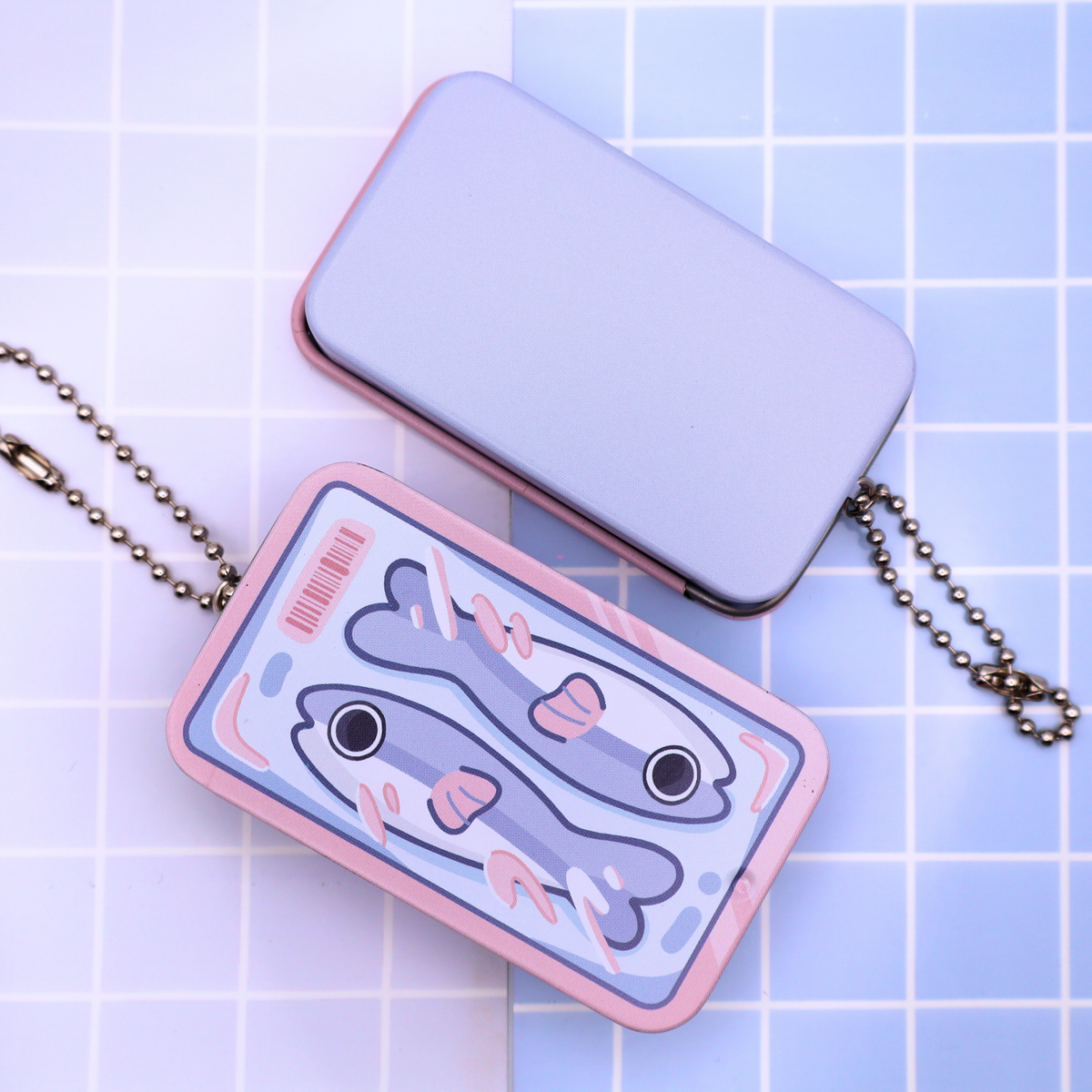 Blue Fish - Trinket Tin