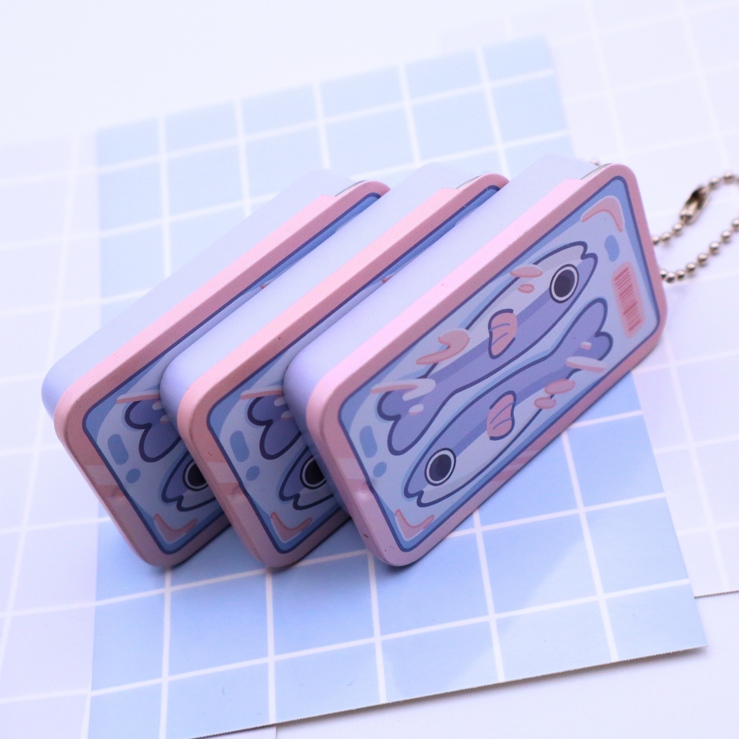 Blue Fish - Trinket Tin