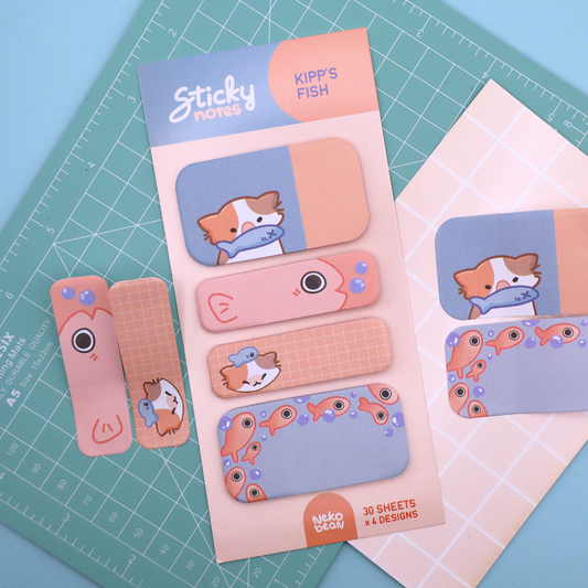 Kipp's Fish - Sticky Notes