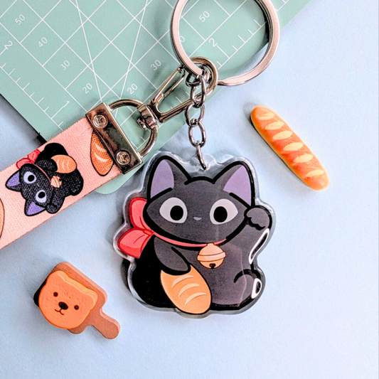 Maneki Jiji - Keychain