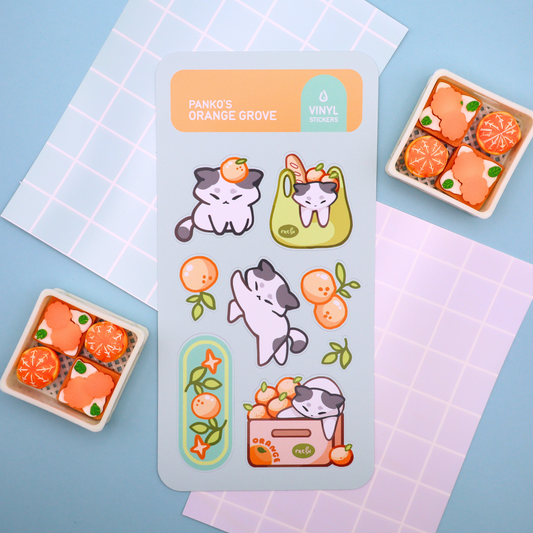 Panko's Orange Grove - Sticker Sheet