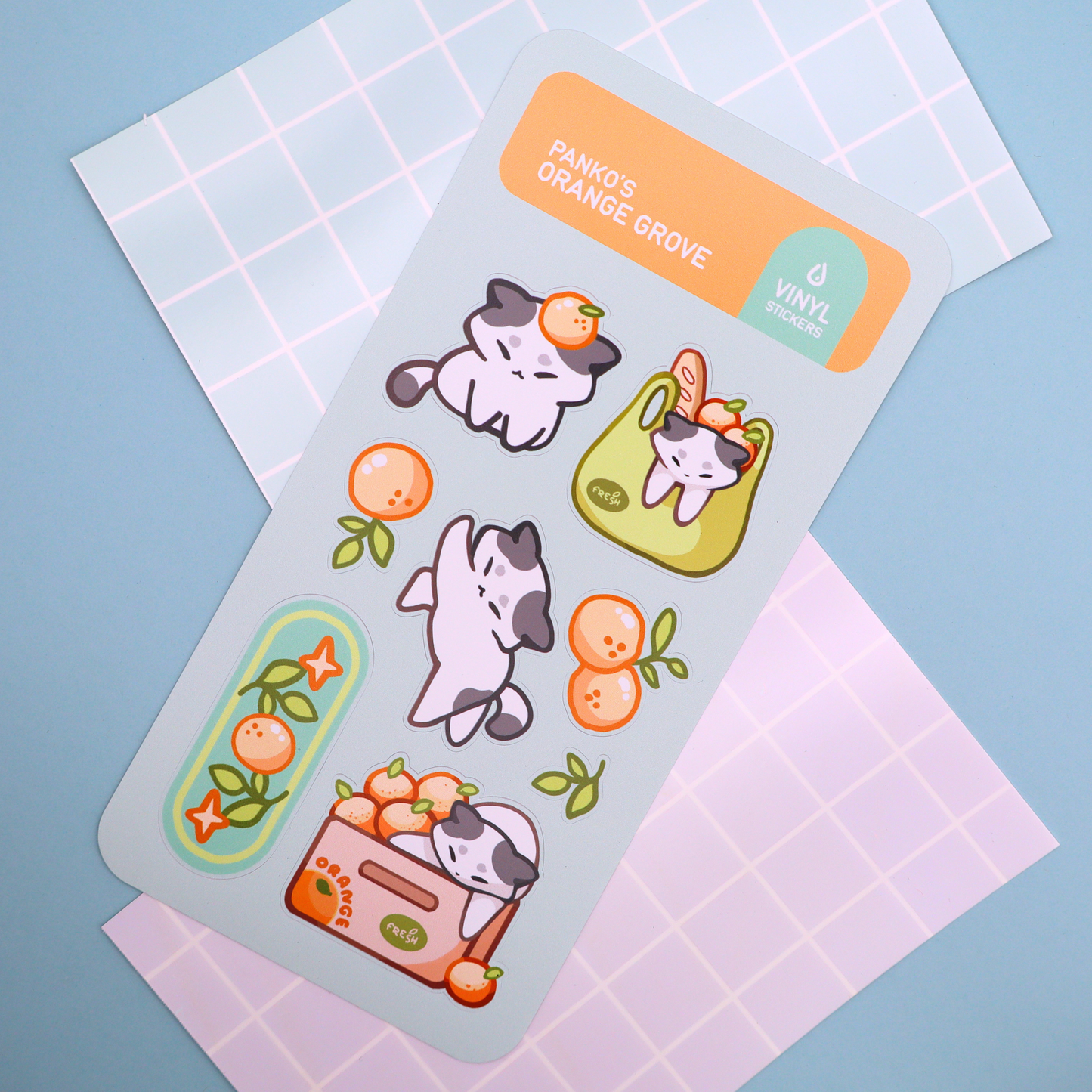 Panko's Orange Grove - Sticker Sheet
