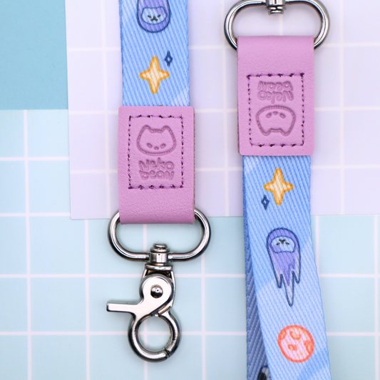 Space Cats - Wristlet Lanyard