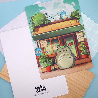 My Neighbor Cafe - Mini Print
