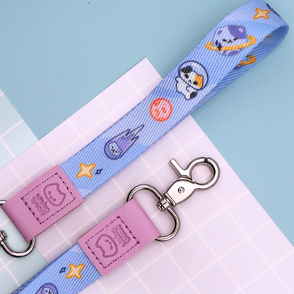 Space Cats - Wristlet Lanyard