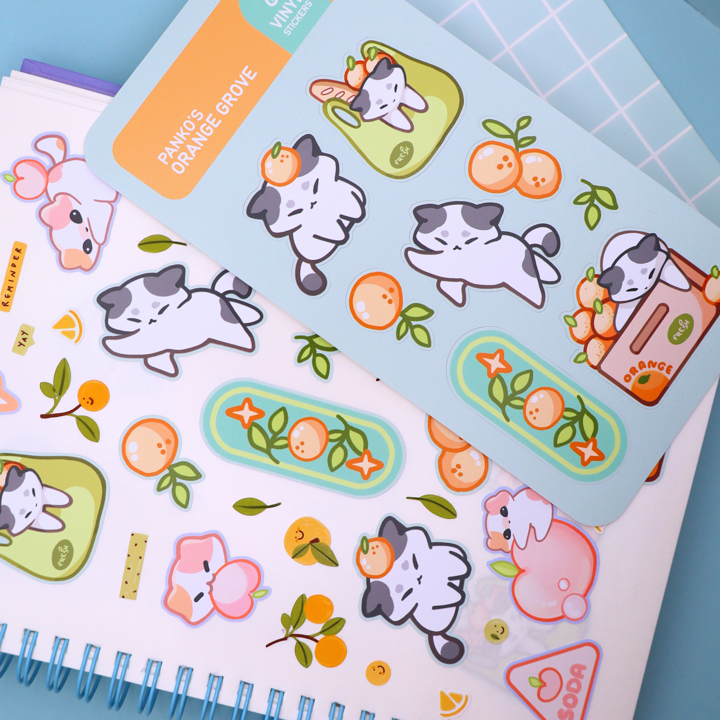Panko's Orange Grove - Sticker Sheet