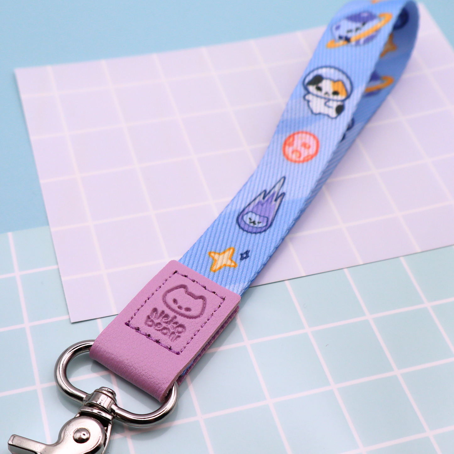 Space Cats - Wristlet Lanyard