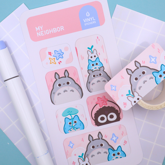 My Neighbor - Sticker Sheet