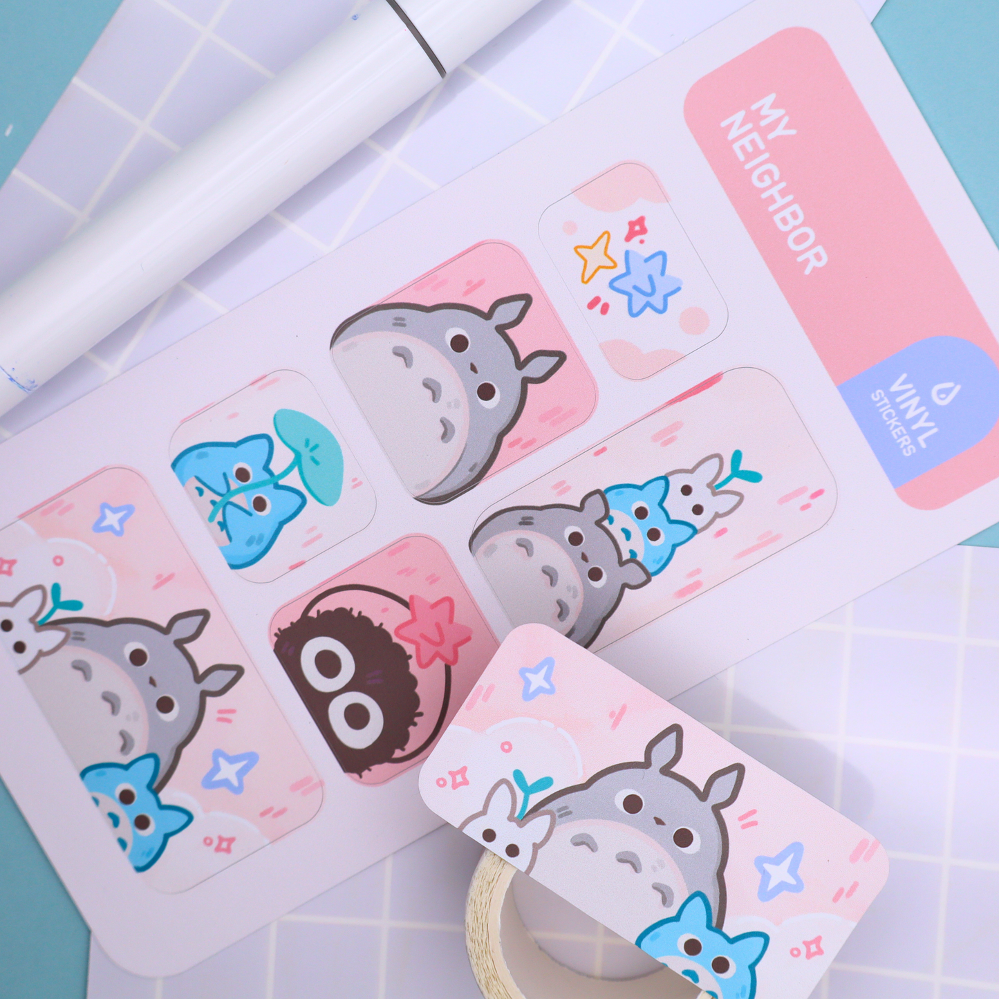 My Neighbor - Sticker Sheet
