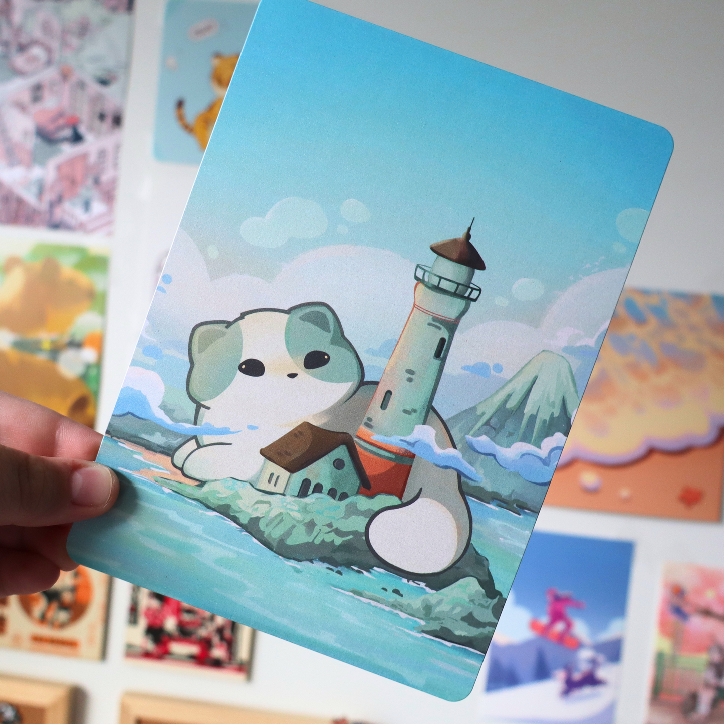 Lighthouse Keeper - Mini Print