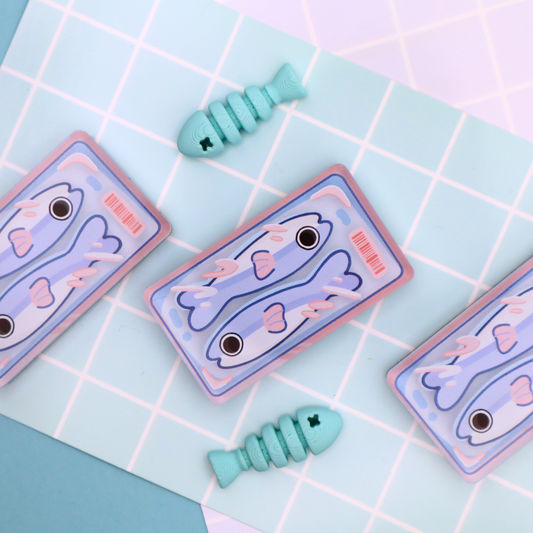 Blue Fish - Magnet