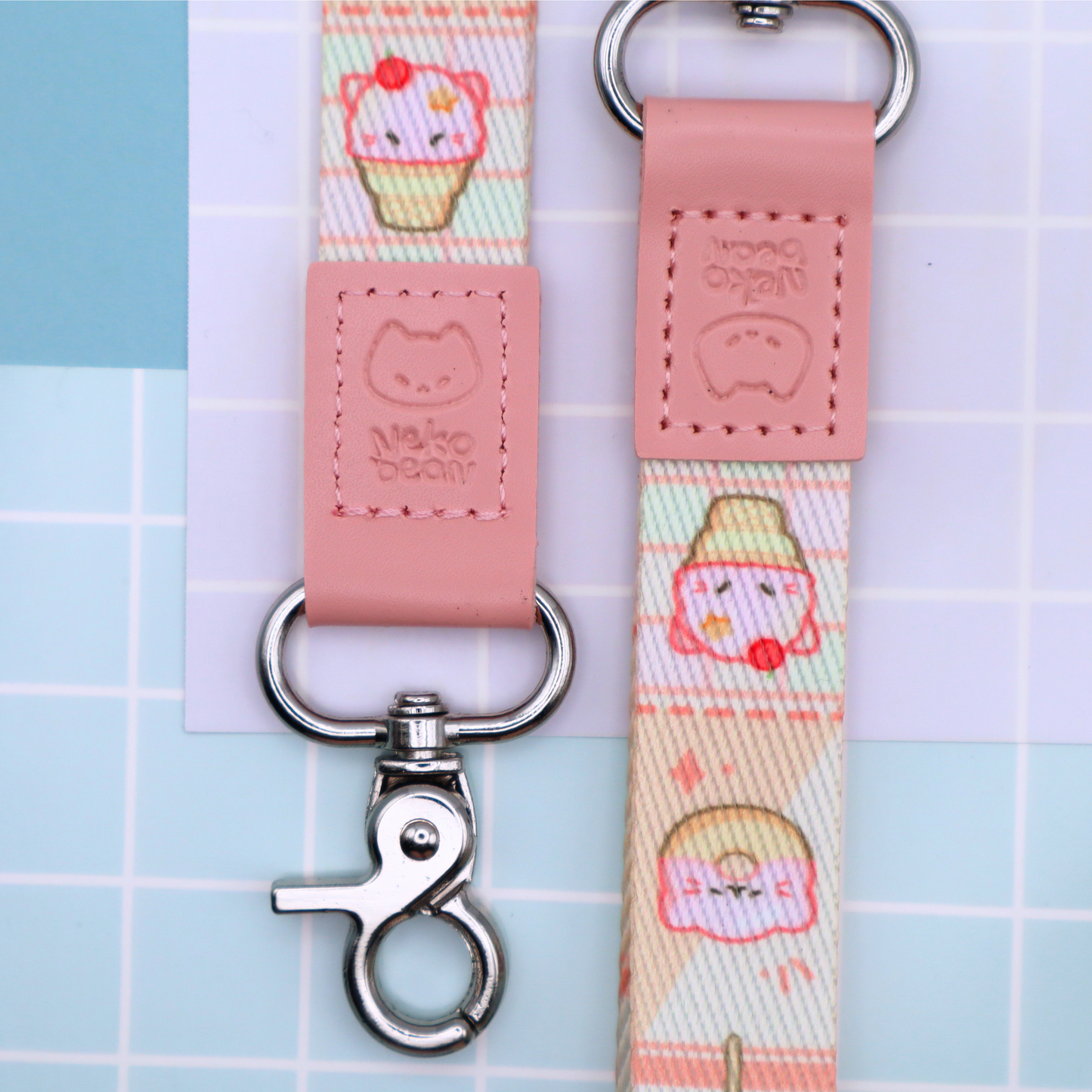 Cat Snacks - Wristlet Lanyard