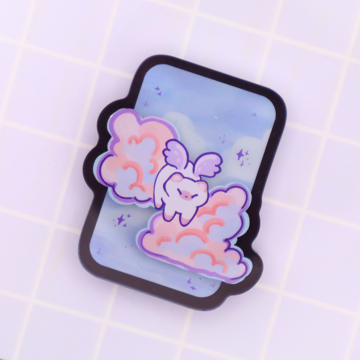Flying Cat - Magnet