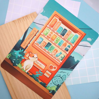 Vending Meowchine - Mini Print