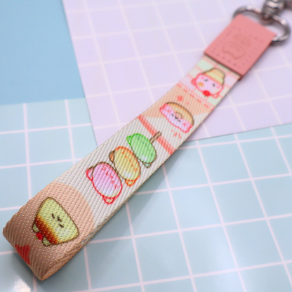 Cat Snacks - Wristlet Lanyard