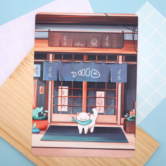 The Fish Shop - Mini Print