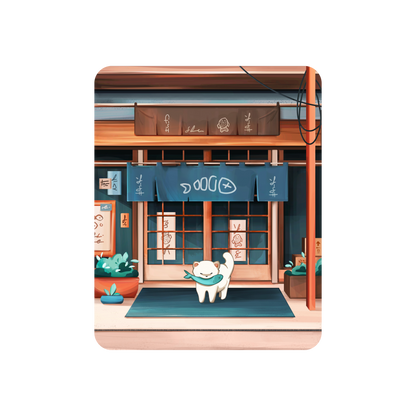 The Fish Shop - Mini Print