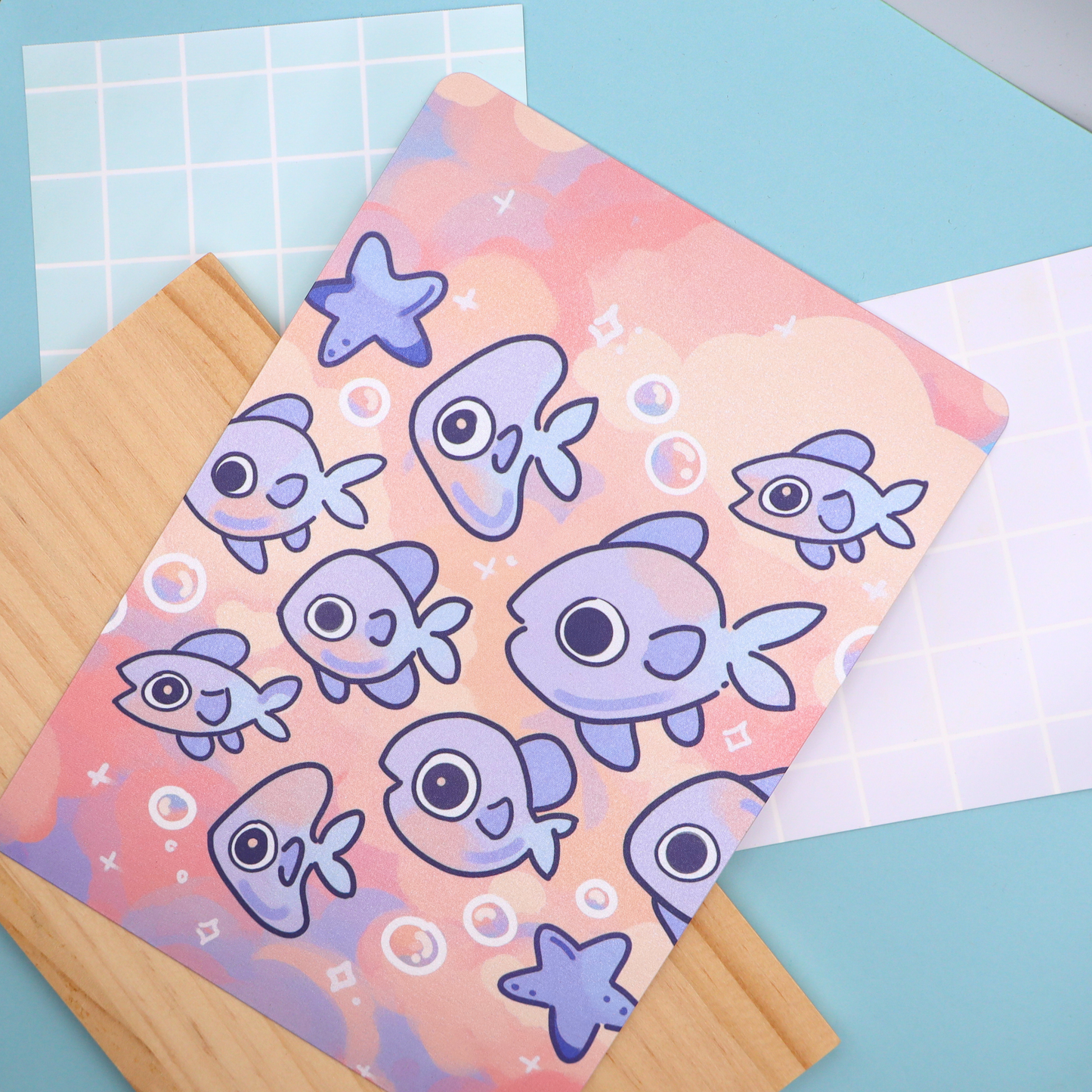 Flying Fish - Mini Print
