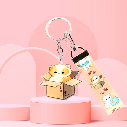Box Kitty - Keychain