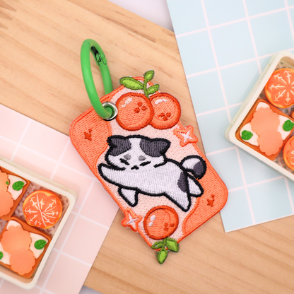 Panko - Embroidered Keychain