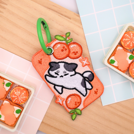 Panko - Embroidered Keychain