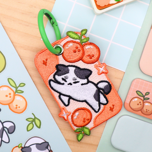 Panko - Embroidered Keychain