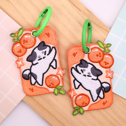 Panko - Embroidered Keychain