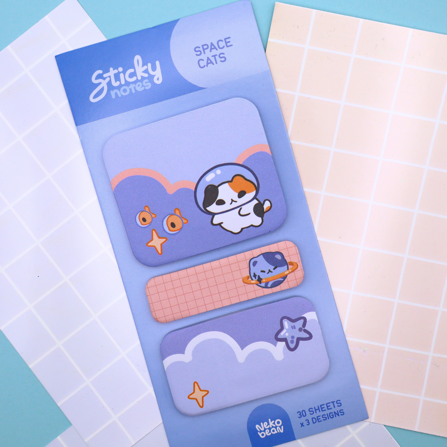 Space Cats - Sticky Notes