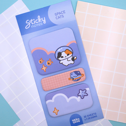 Space Cats - Sticky Notes