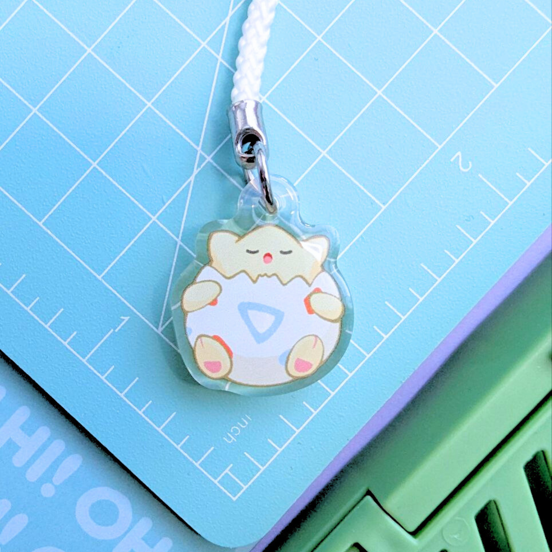 Snoozy Egg - Charm – nekobean