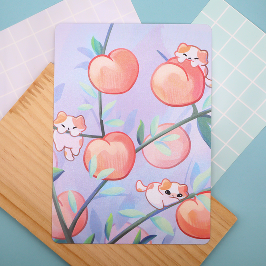 Peach Tree - Mini Print