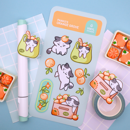 Panko's Orange Grove - Sticker Sheet