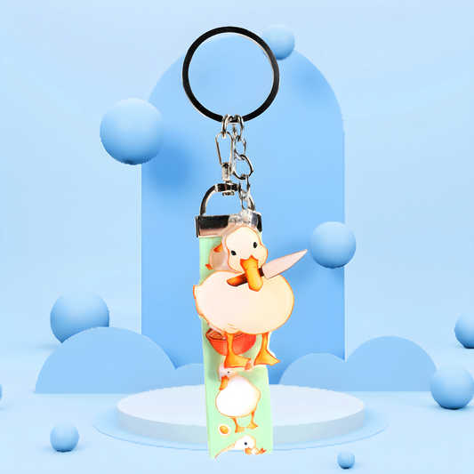 Knife Duck - Keychain