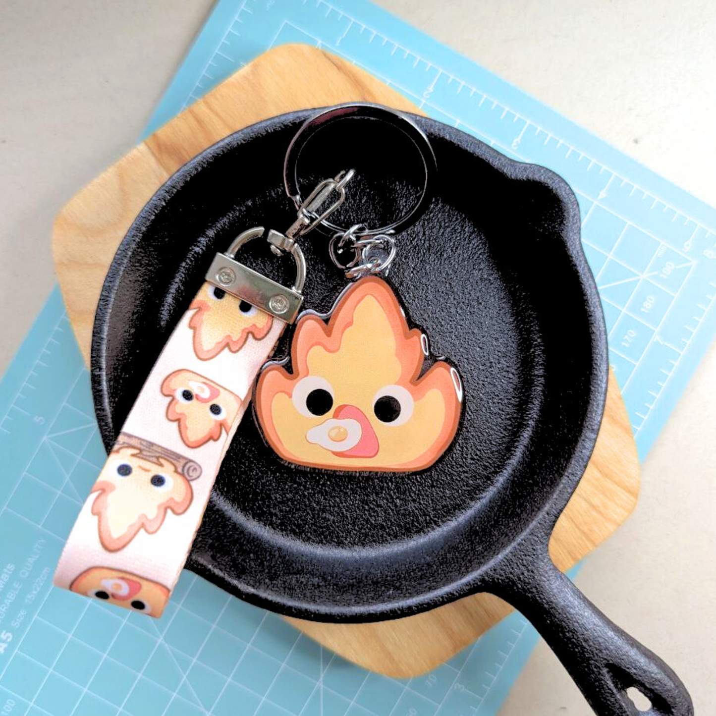 Calcifer - Keychain